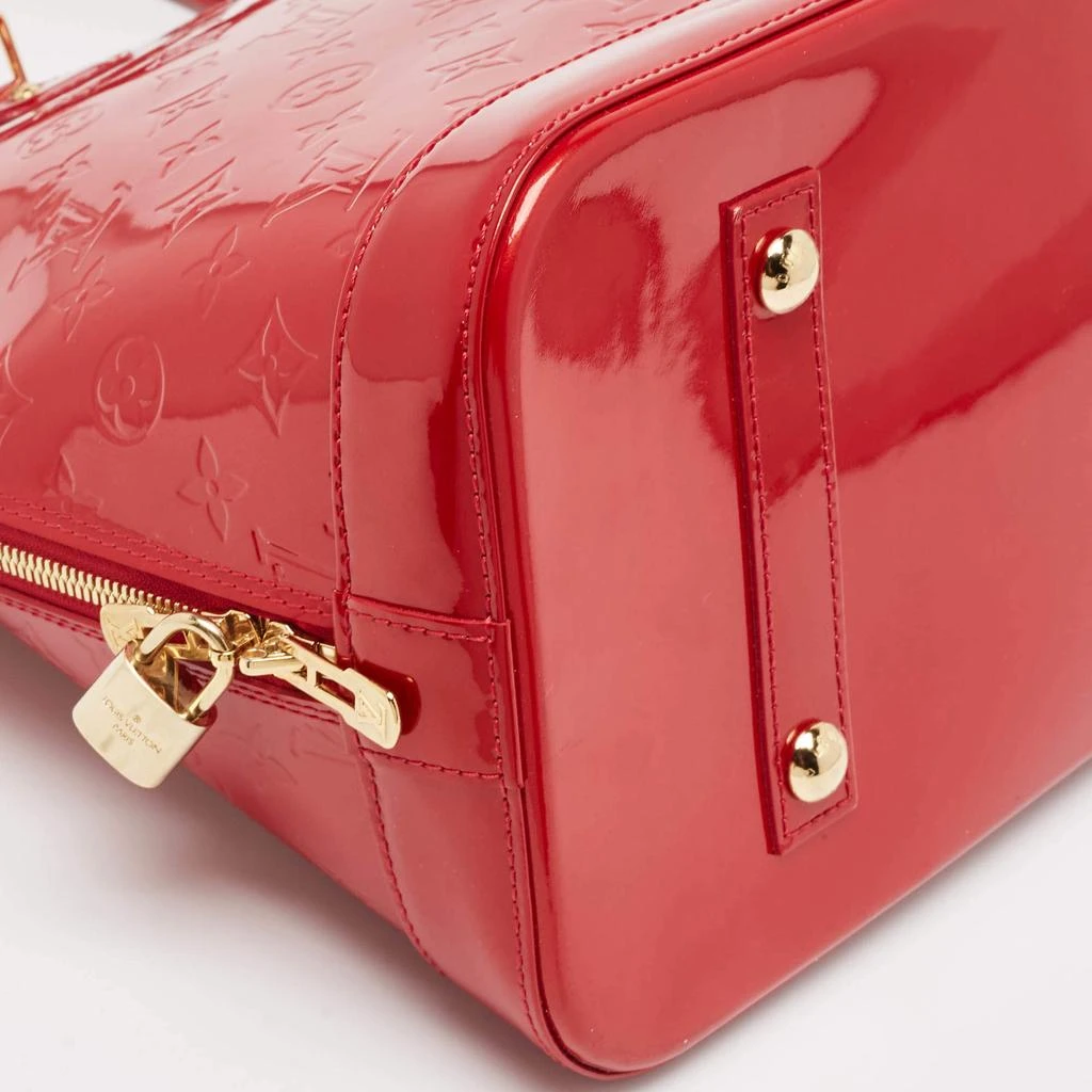 Louis Vuitton Louis Vuitton Pomme D’amour Monogram Vernis Alma GM Bag 14