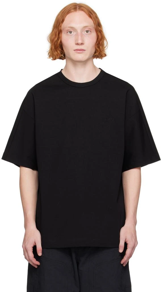 Juun.J Black Essential T-Shirt 1