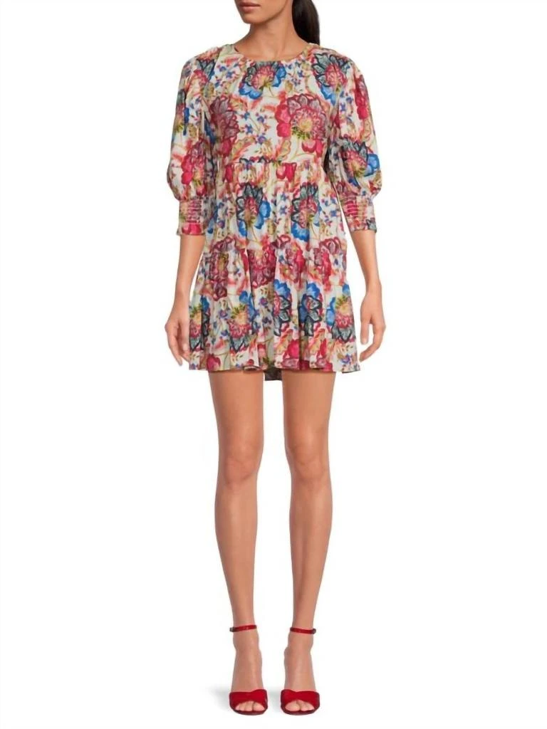 MISA Misa Los Angeles - Honor Floral Mini Dress 1