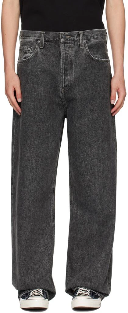 AGOLDE Black Ashcroft Jeans 1