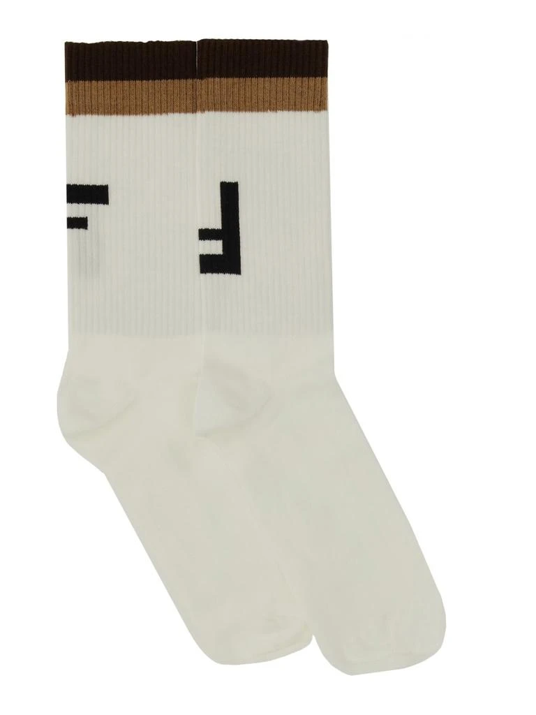 Fendi SOCKS WITH LOGO 3