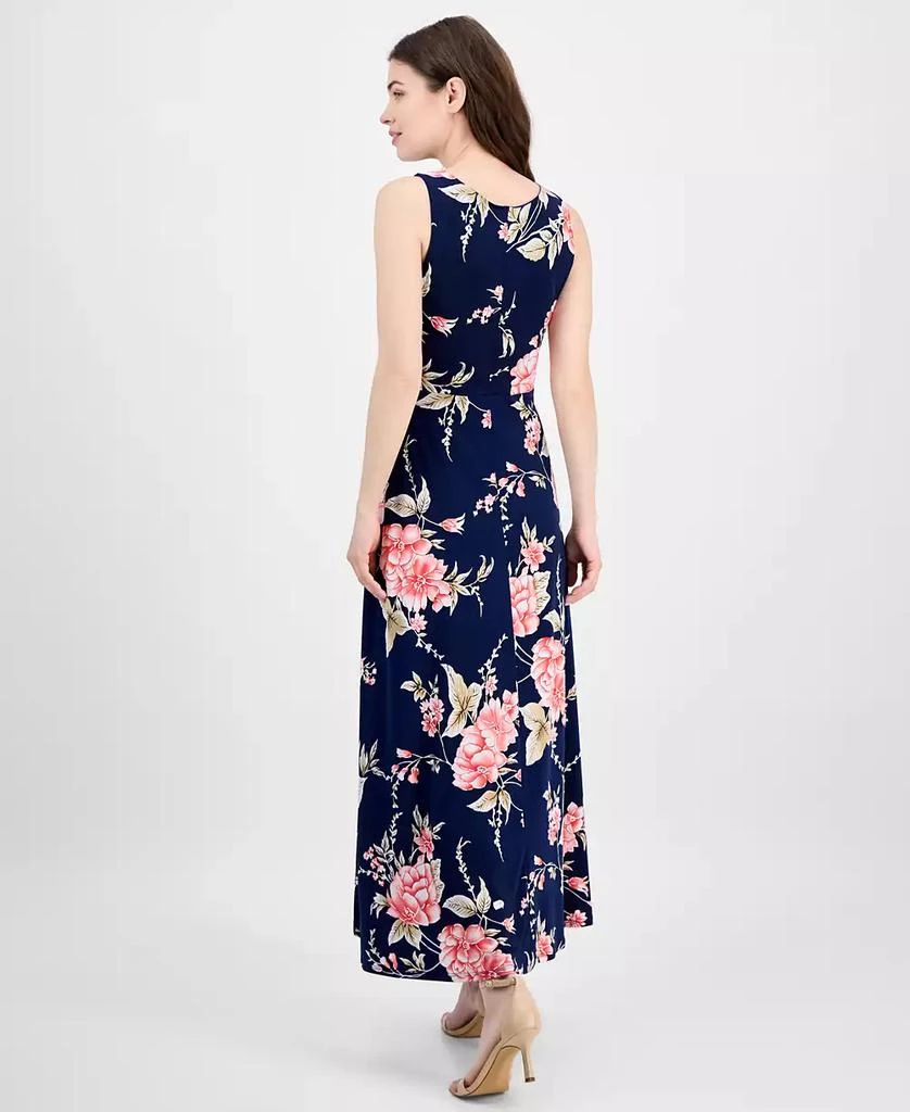 Sandra Darren Women's Floral-Print Sleeveless Maxi Dress 5