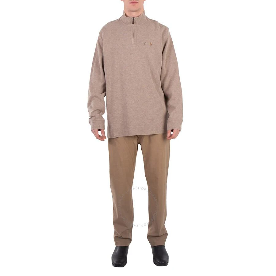 Ralph Lauren Double Knit Quarter-Zip Sweater 1