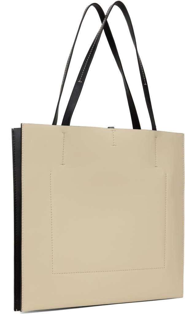 Proenza Schouler Black & Off-White Proenza Schouler White Label Twin Tote 3