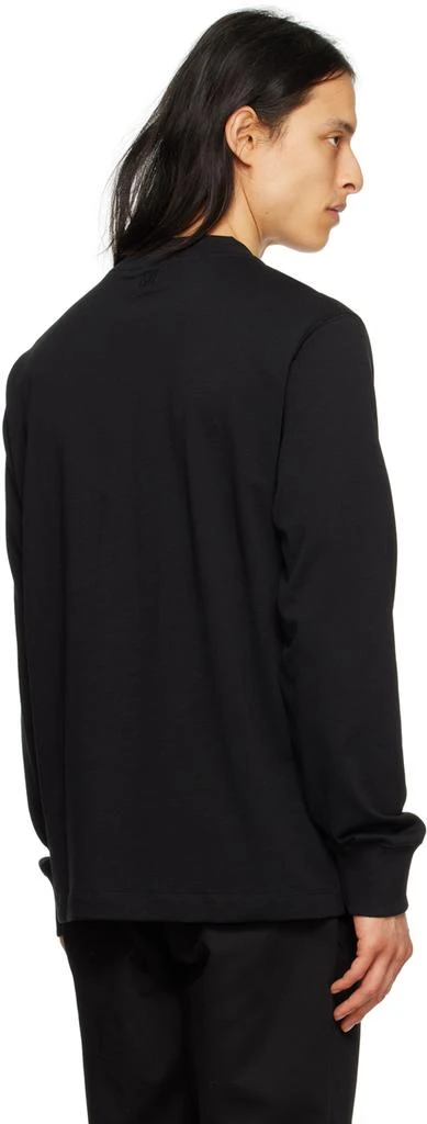 AMI Black Ami De Cœur Long Sleeve T-Shirt 3