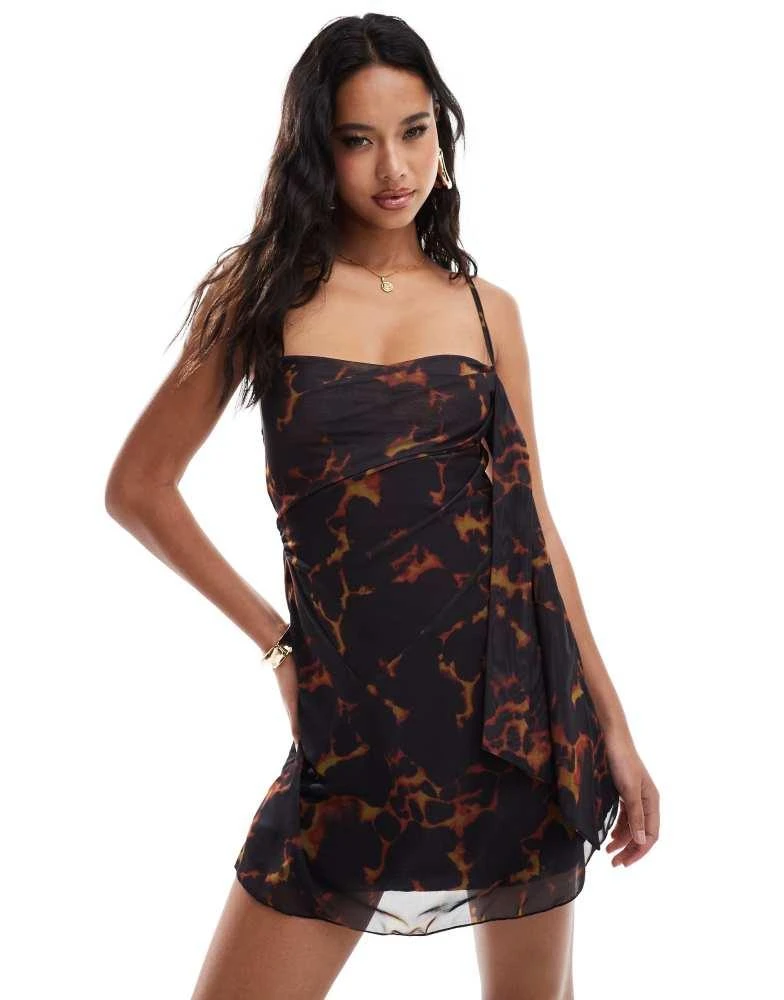 Shop ASOS DESIGN cowl cami mini dress with asymmetric hem in animal print on Sale at BeyondStyle Get 75% Off ASOS DESIGN cowl cami mini dress with asymmetric hem in animal Shop ASOS DESIGN cowl cami mini dress with asymmetric hem in animal print on Sale at BeyondStyle Get 75% Off ASOS DESIGN cowl cami mini dress with asymmetric hem in animal