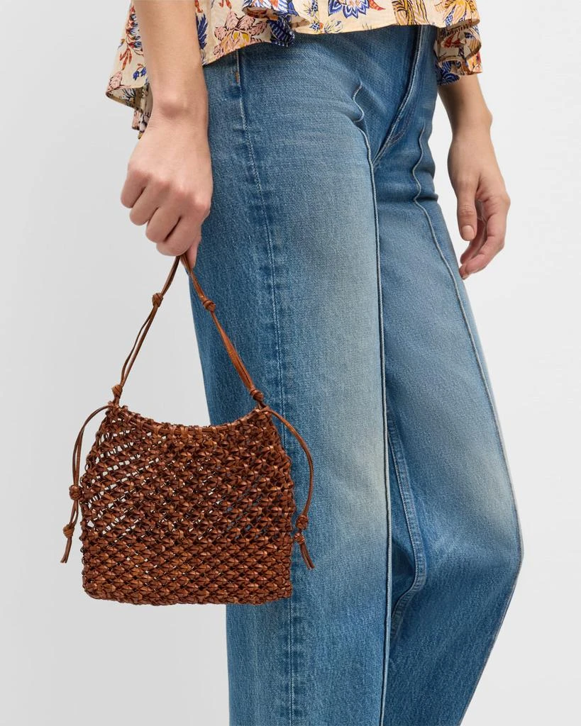 Ulla Johnson Tulia Knotted Leather Crossbody Bag 2
