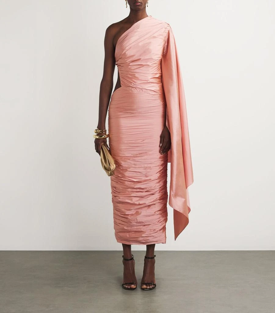 Sandra Mansour Ruched Echoes Ethereal Gown 2