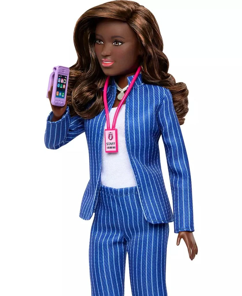 Barbie Dolls, Set of 4 Sports Career Dolls and 8 Accessories with General Manager, Coach, Referee and Sports Reporter 2