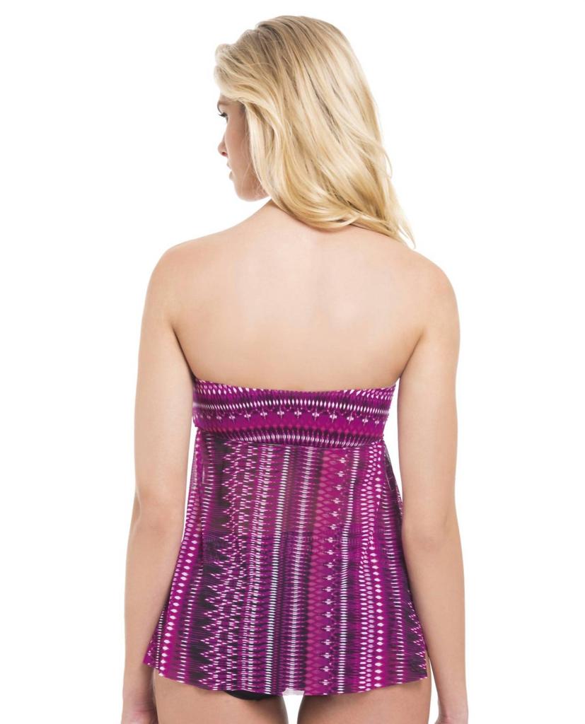 Profile by Gottex Profile By Gottex - Indian Sunset Bandeau Tankini Top