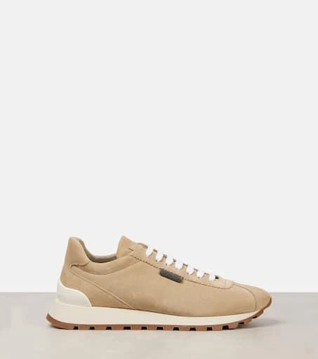 Brunello Cucinelli Monili suede sneakers 4