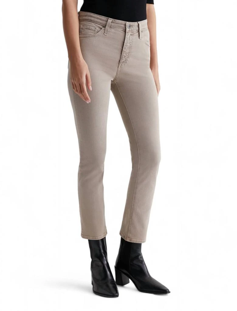 AG Jeans Mari Crop Jean In Sulfur Desert Taupe 2