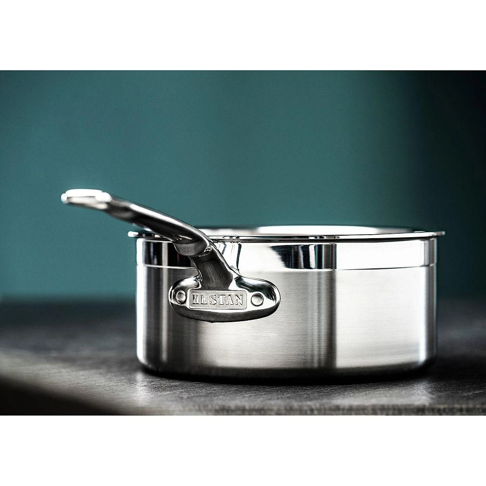 Hestan ProBond® Forged 3-Quart Professional Clad Stainless Steel Saucepan with Lid 2