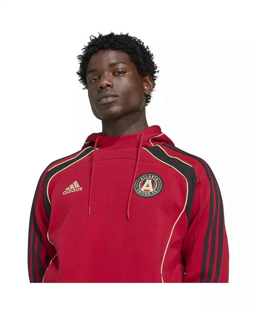 Adidas Men's Red Atlanta United FC 2025 Travel Pullover Hoodie 5