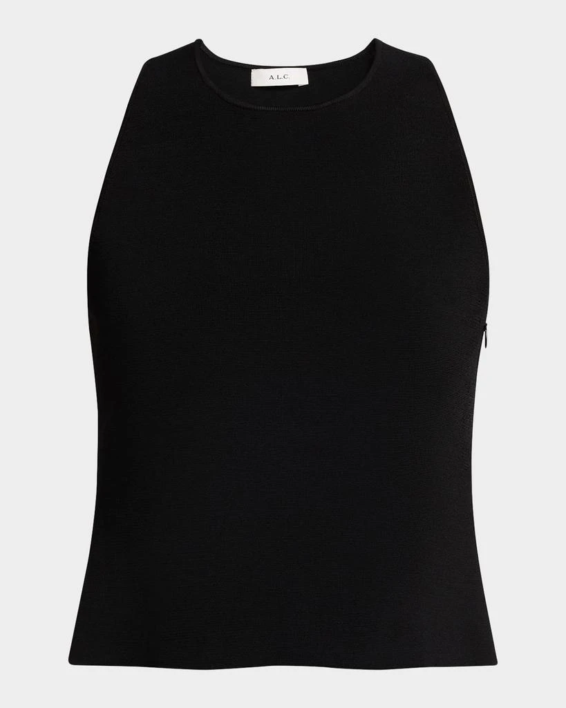 A.L.C. Belle Racerback Crop Top 1