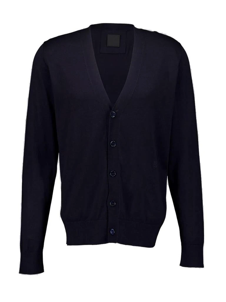 Givenchy Givenchy	 Logo Embroidered Button-Up Cardigan 1