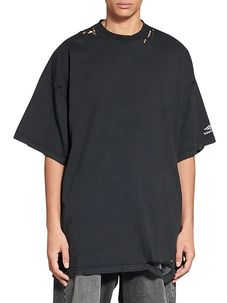 Balenciaga 3B Sports Icon Repaired T-shirt Oversized 3