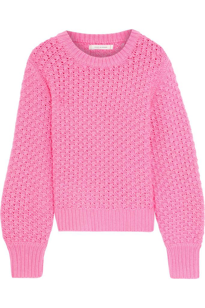 CHINTI & PARKER Wool and cashmere-blend sweater