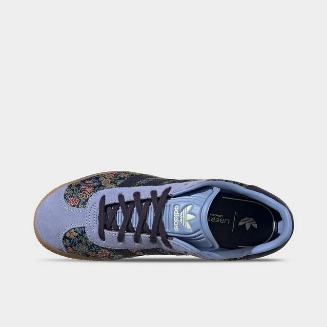 Adidas Big Kids' adidas Originals x Liberty London Gazelle Casual Shoes 9