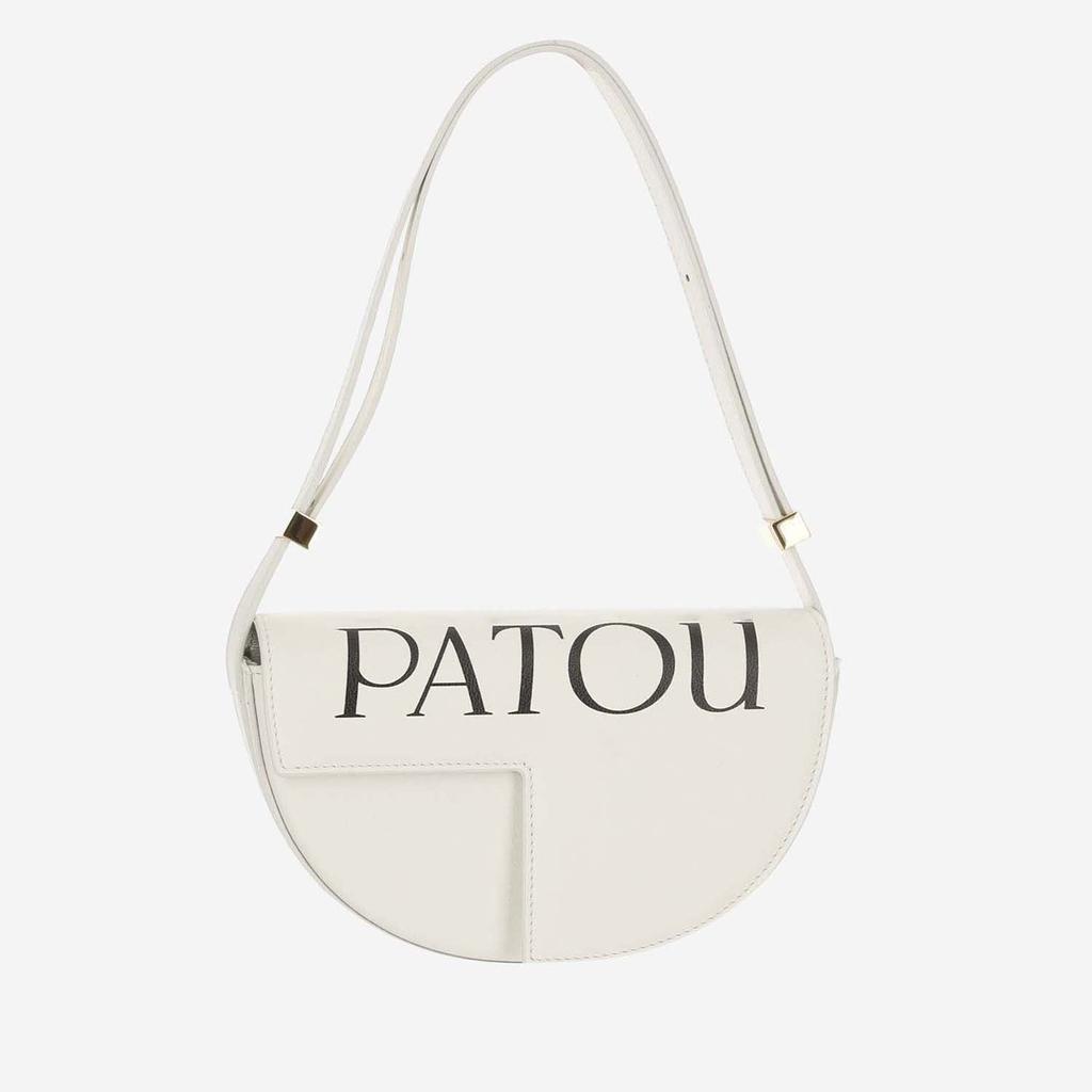 PATOU Patou Logo Flap Shoulder Bag