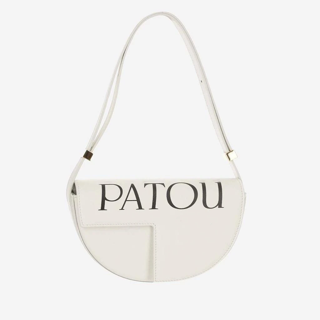 PATOU Patou Logo Flap Shoulder Bag 1