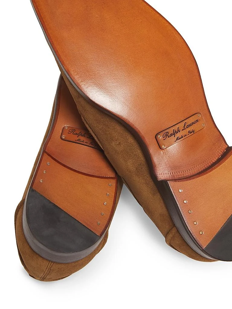 Ralph Lauren Luther Tasseled Suede Loafers 5