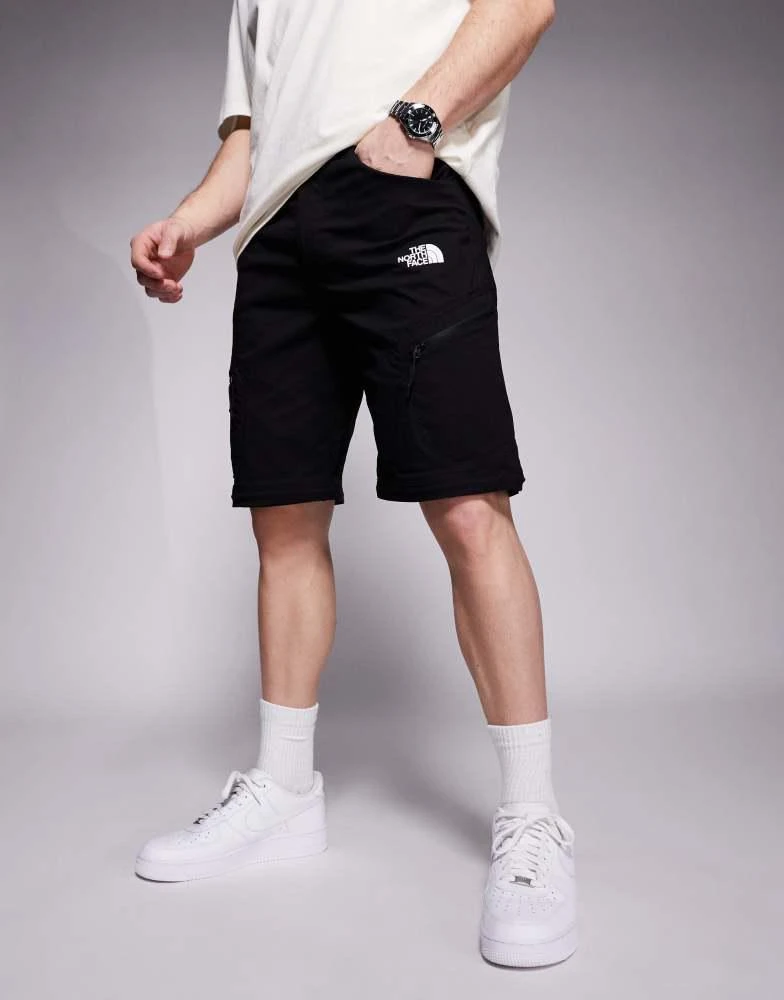The North Face The North Face Exploration convertible utility tapered trouser in black 3