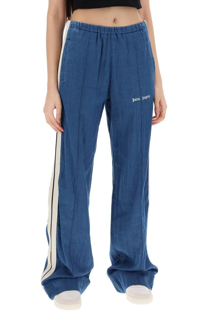 Palm Angels  INDIGO BLUE DENIM SPORT PANTS 2