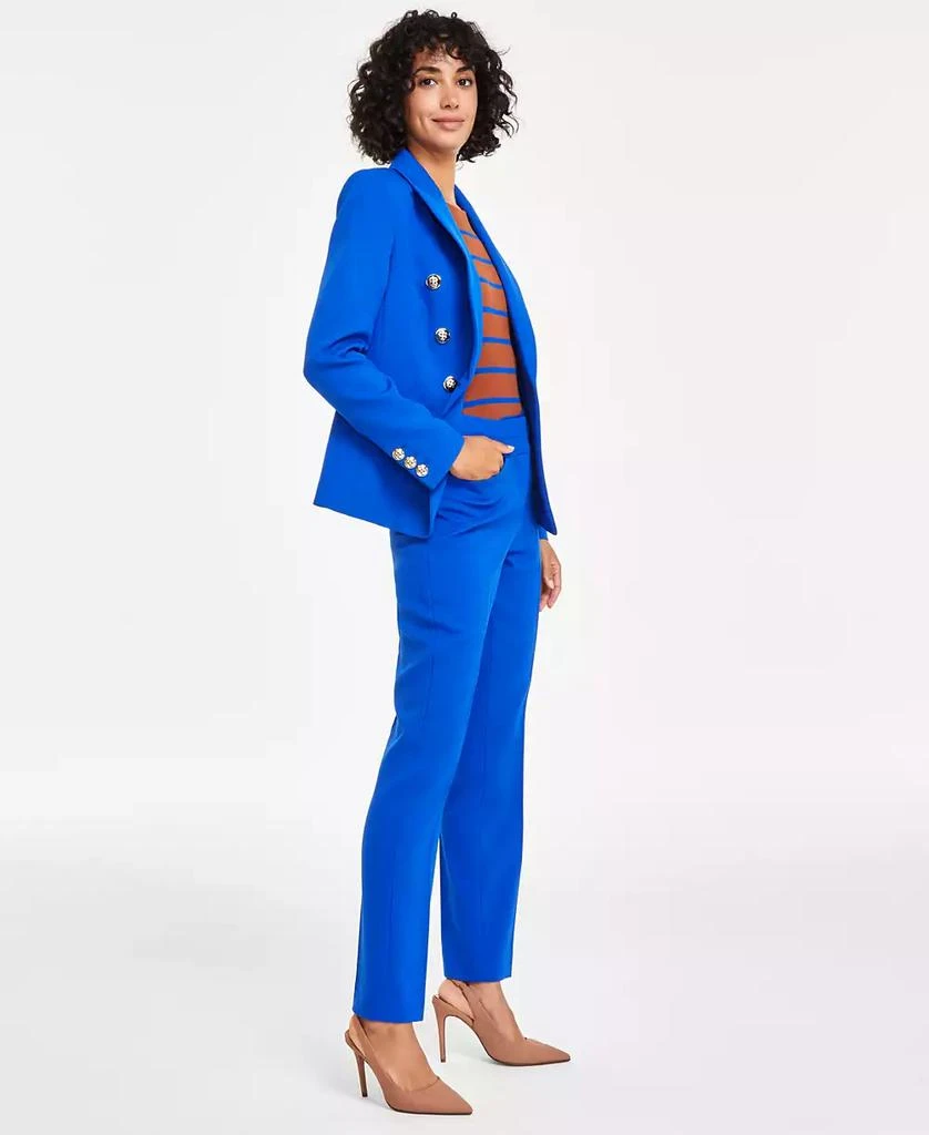 Tahari Women's One Button Double Breasted Blazer 4
