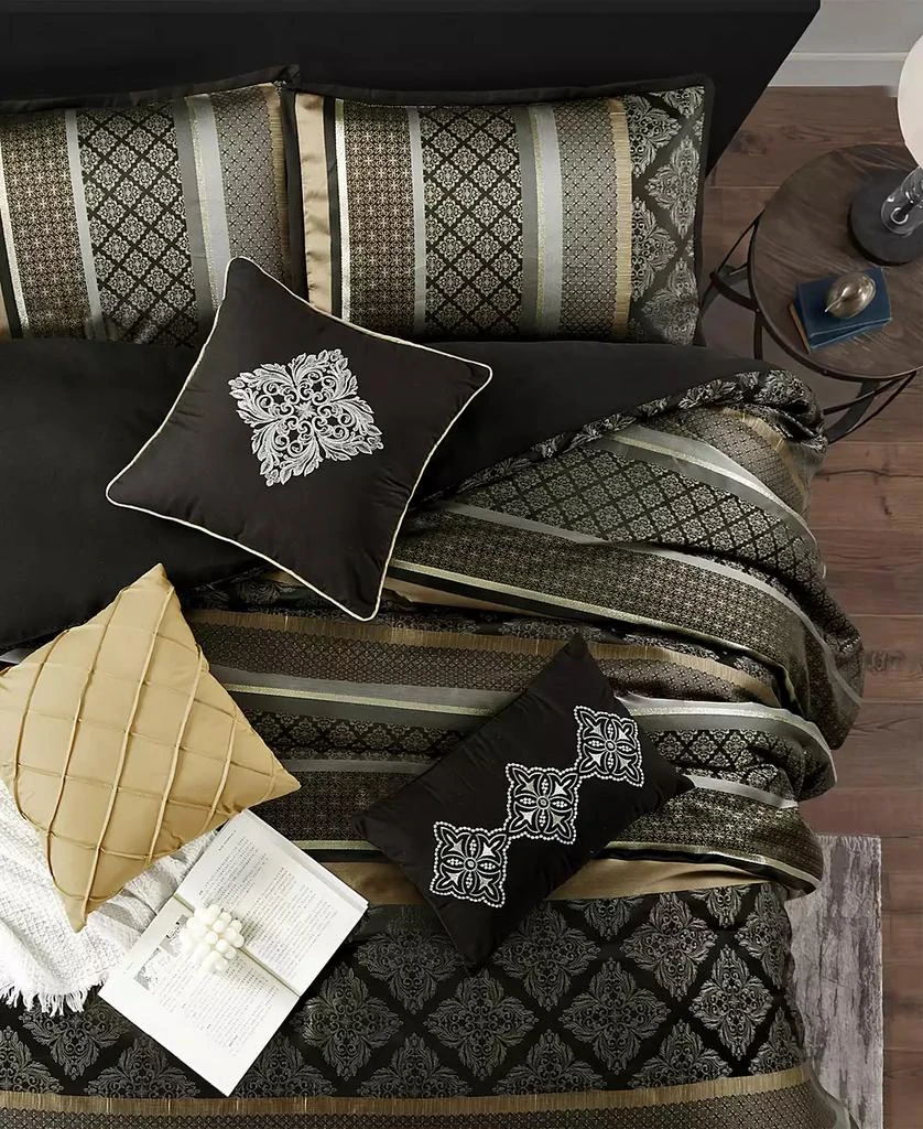 Stratford Park Tefia Jacquard Damask 7-Pc. Comforter Set 2