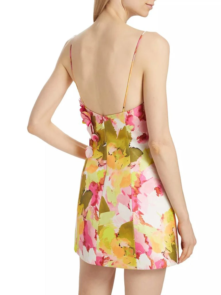 Acler Isla Sculpted Floral Minidress 5