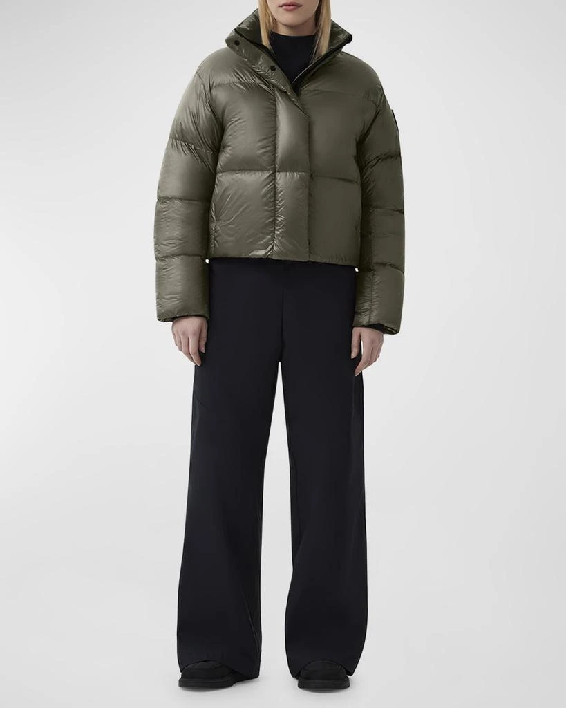 Canada Goose Cypress Cropped Puffer Black Label 3