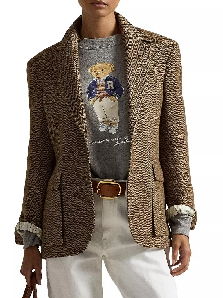 Ralph Lauren Polo Bear Fleece Oversized-Fit Sweatshirt 6