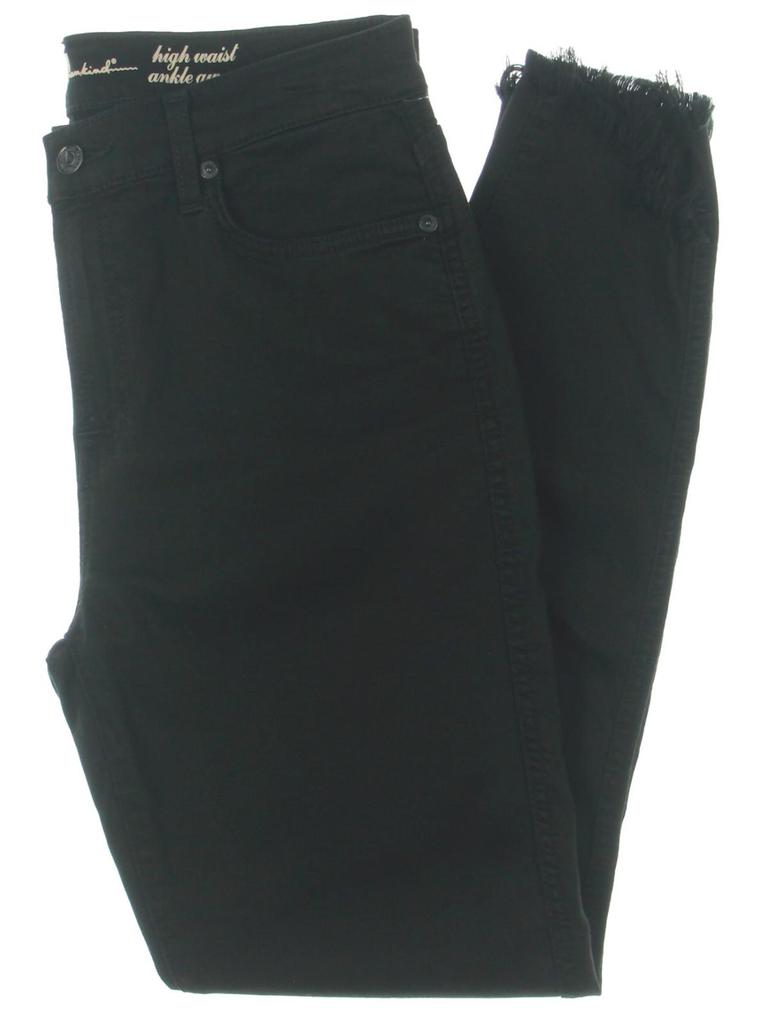 7 For All Mankind Gwenevere Womens Skinny Denim High-Waist Jeans