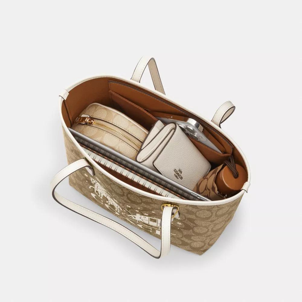 【COACH】レオパード柄２WAY ミニトート Mini City Tote CW034 公式】コーチアウトレット | シティ ミニ トート バッグ