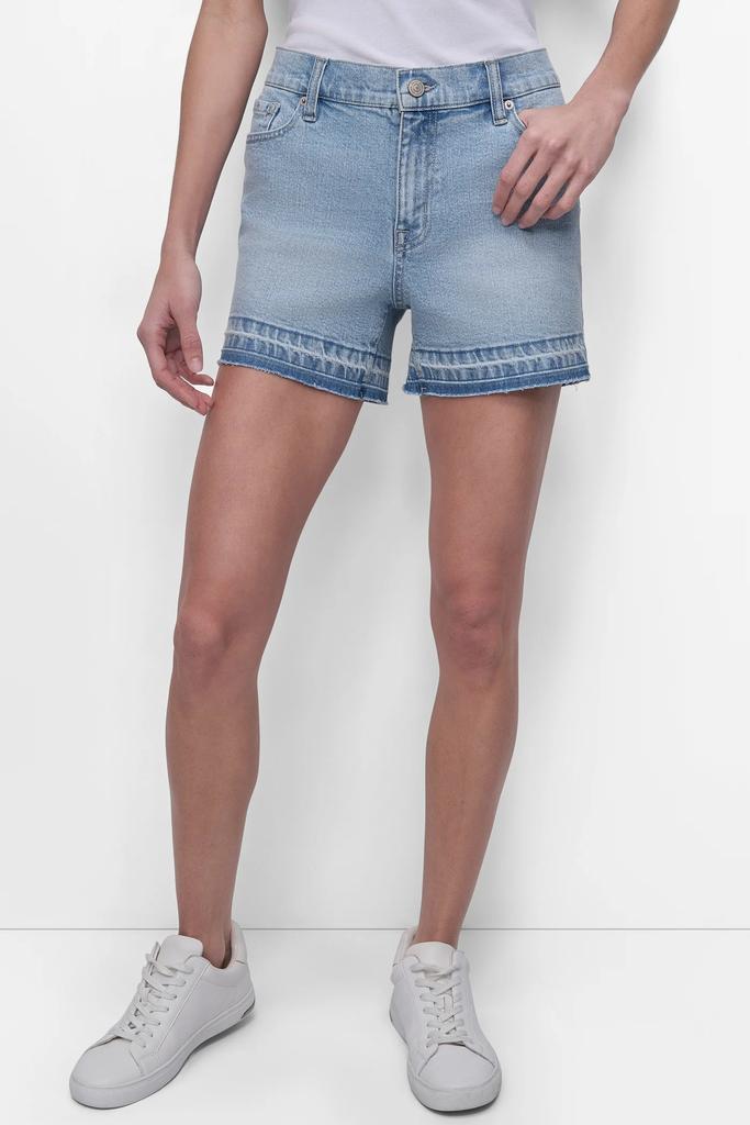 DKNY MID RISE SHORT WITH RELEASED HEM