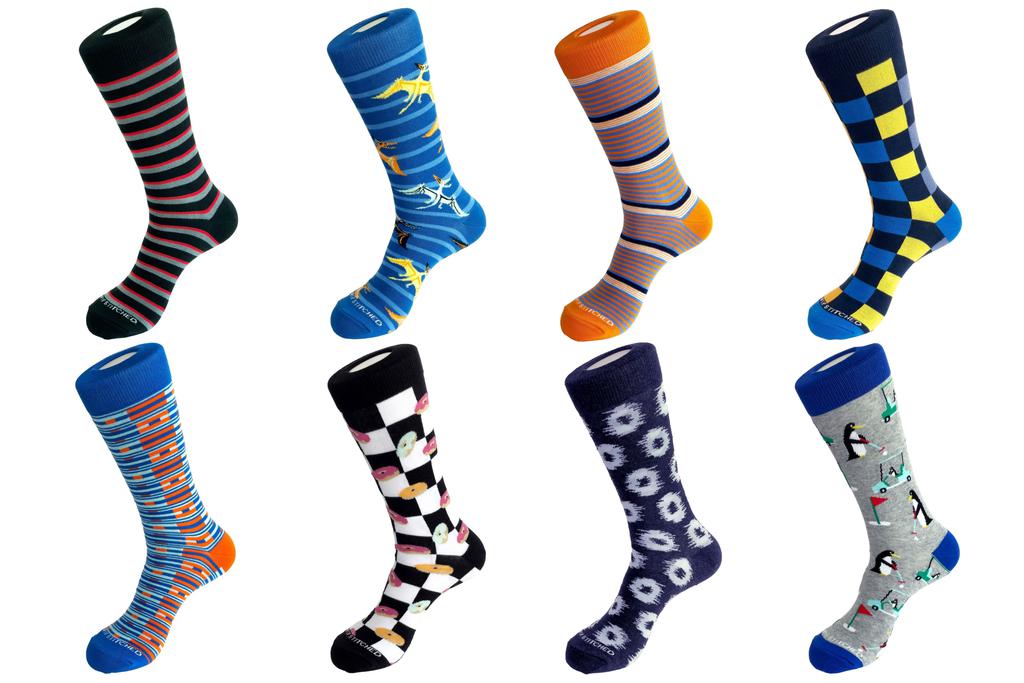 Unsimply Stitched CREW SOCK 8 PACK