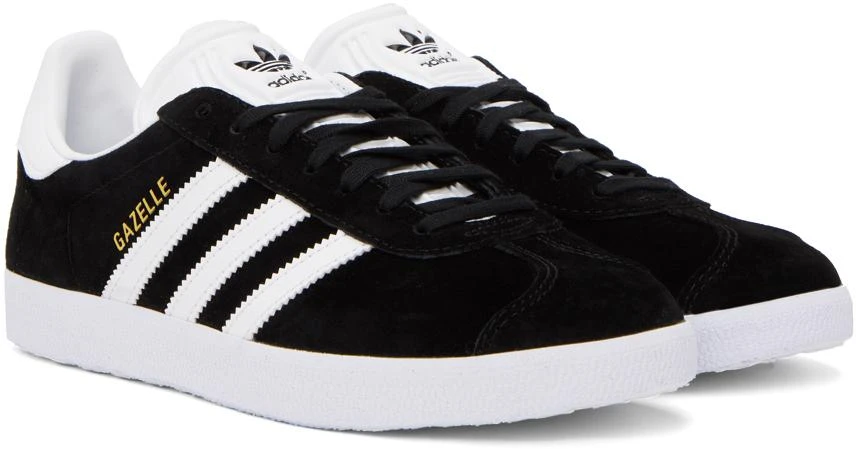 Adidas Black Gazelle Sneakers 4
