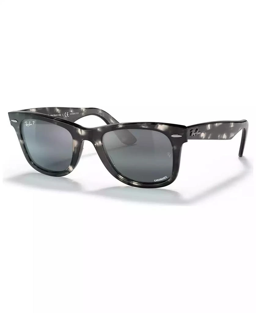 Ray-Ban Unisex Polarized Sunglasses, RB2140 Wayfarer Chromance 1