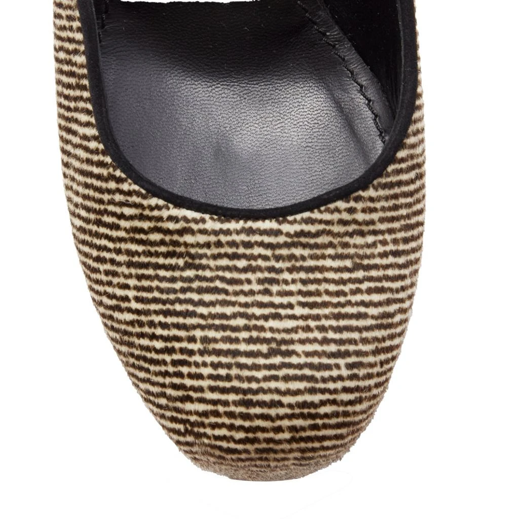 Yves Saint Laurent Tribtoo wool tweed platform heel pump 6