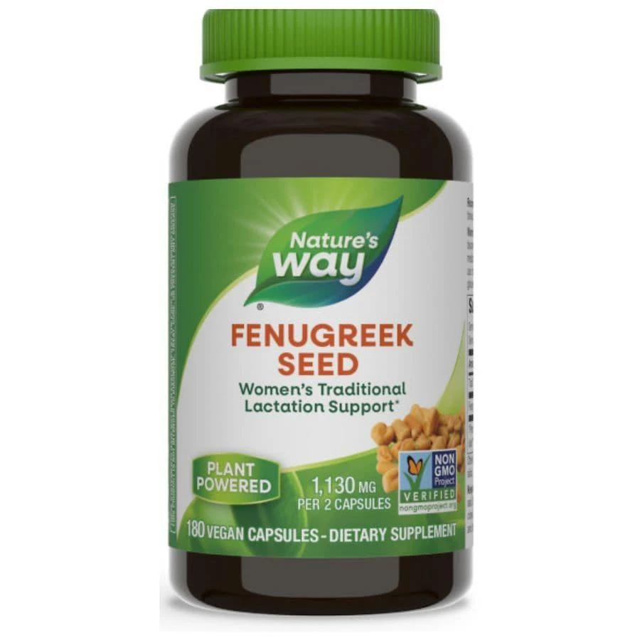 Nature's Way Fenugreek Seed Capsules 1