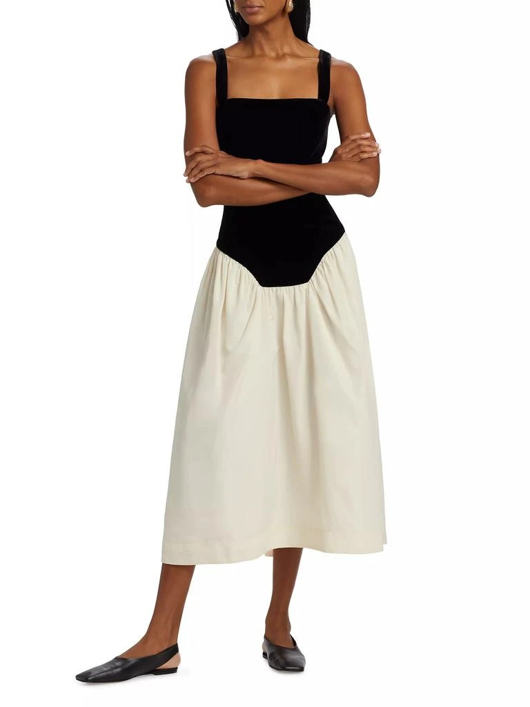 Rhode Georgina Two-Tone Dress 2