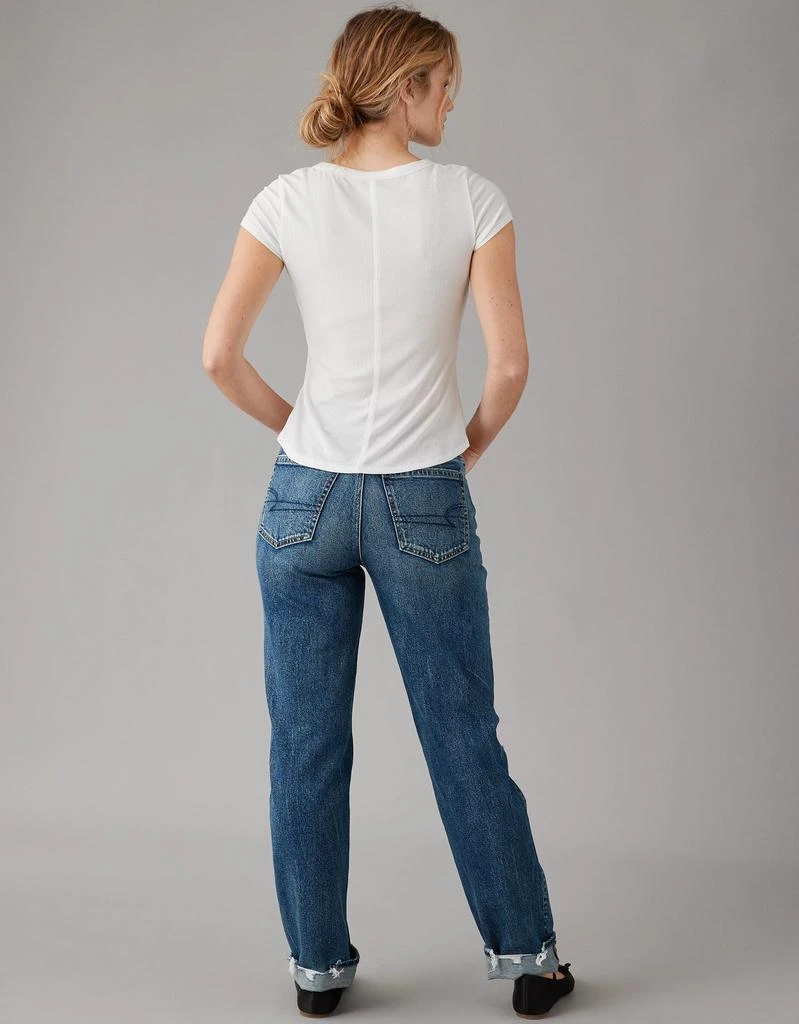 AE AE Soft & Sexy Scoop Neck Ribbed T-Shirt 2