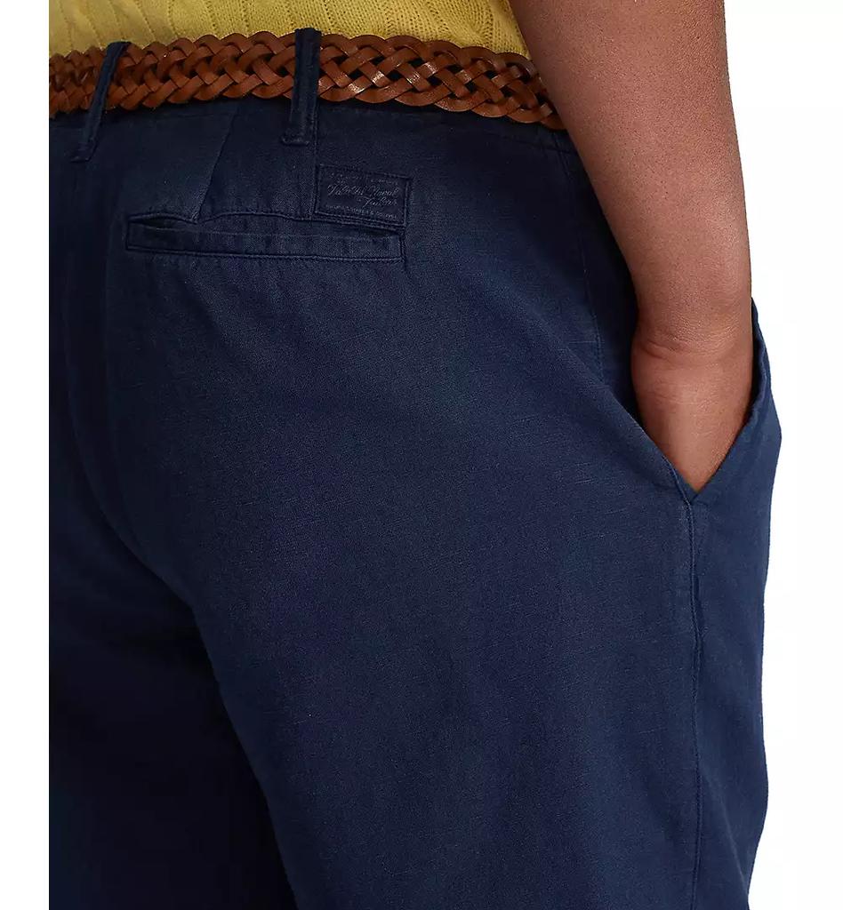 Ralph Lauren Men's 8.5" Straight-Fit Linen Cotton Chino Shorts