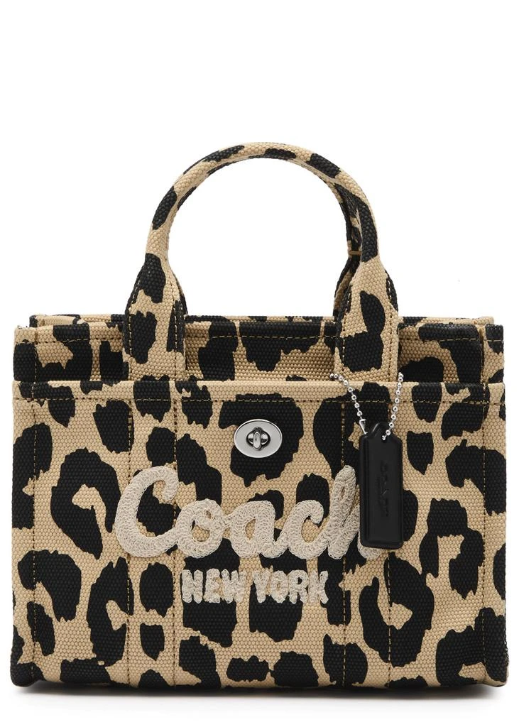 Coach Cargo 20 leopard-print canvas tote 1