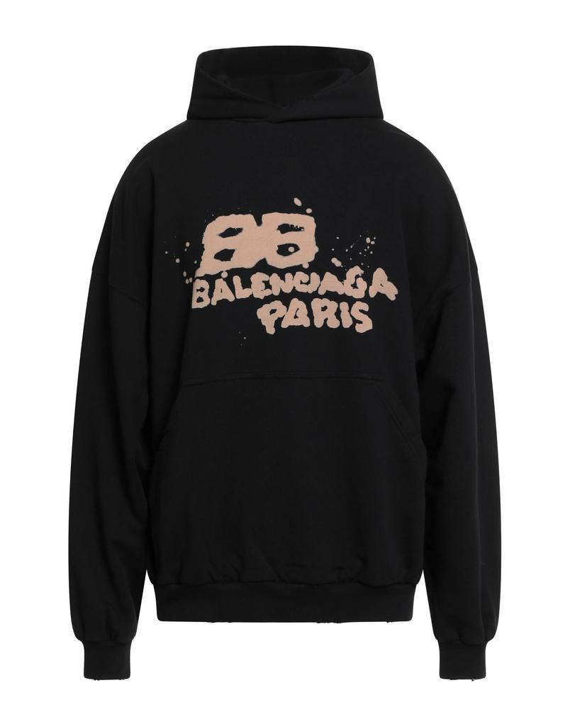 Balenciaga Luxury Script Oversized Zip-Up Hoodie – On Sale Now