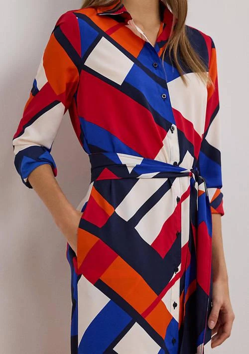 Ralph Lauren Ralph Lauren Print Crepe Shirtdress 4