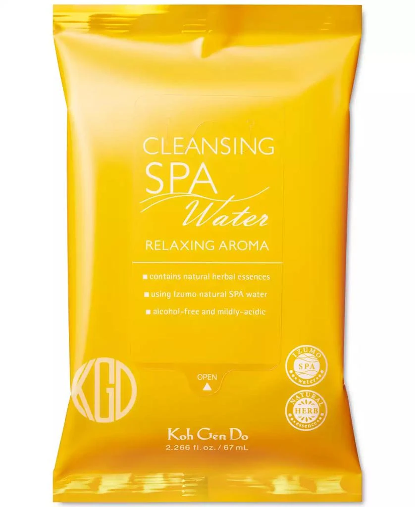 Koh Gen Do 5-Pc. Spa Cleansing Water Cloths Relaxing Aromas Set 5