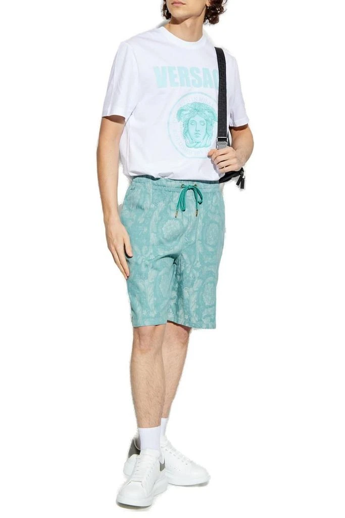 Versace Versace Barocco-Printed Drawstring Shorts 2