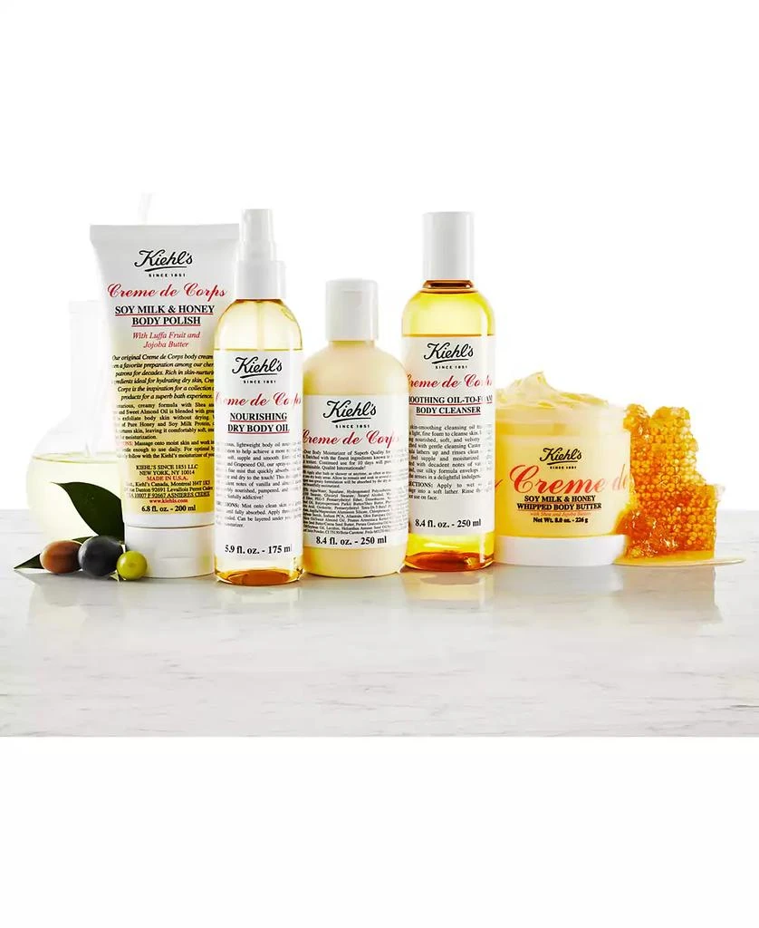 Kiehl's Creme de Corps Soy Milk & Honey Whipped Body Butter, 8-oz. 5